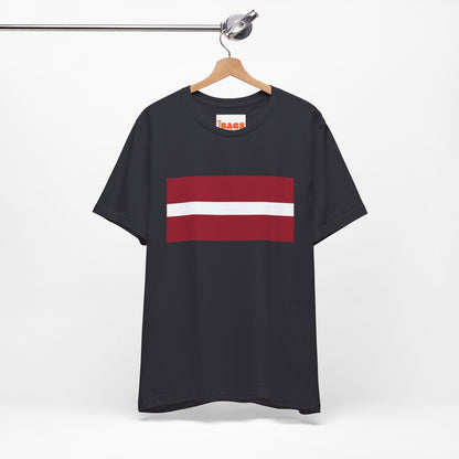 Latvia Flag on T-shirt