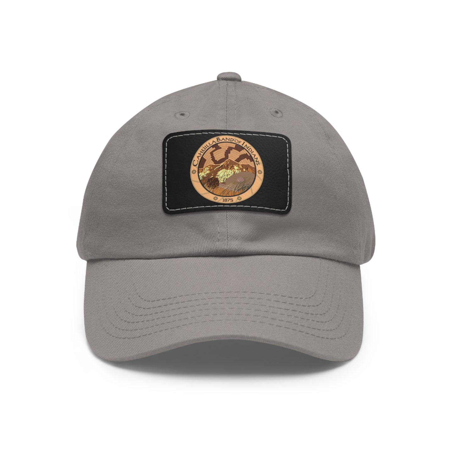 Cahuilla Leather Patch Hat