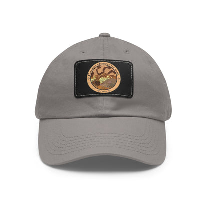 Cahuilla Leather Patch Hat