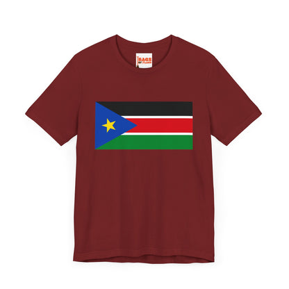 South Sudan Flag on T-shirt