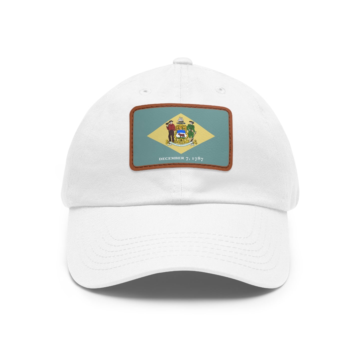 Delaware Leather Patch Hat
