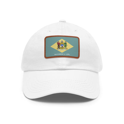 Delaware Leather Patch Hat