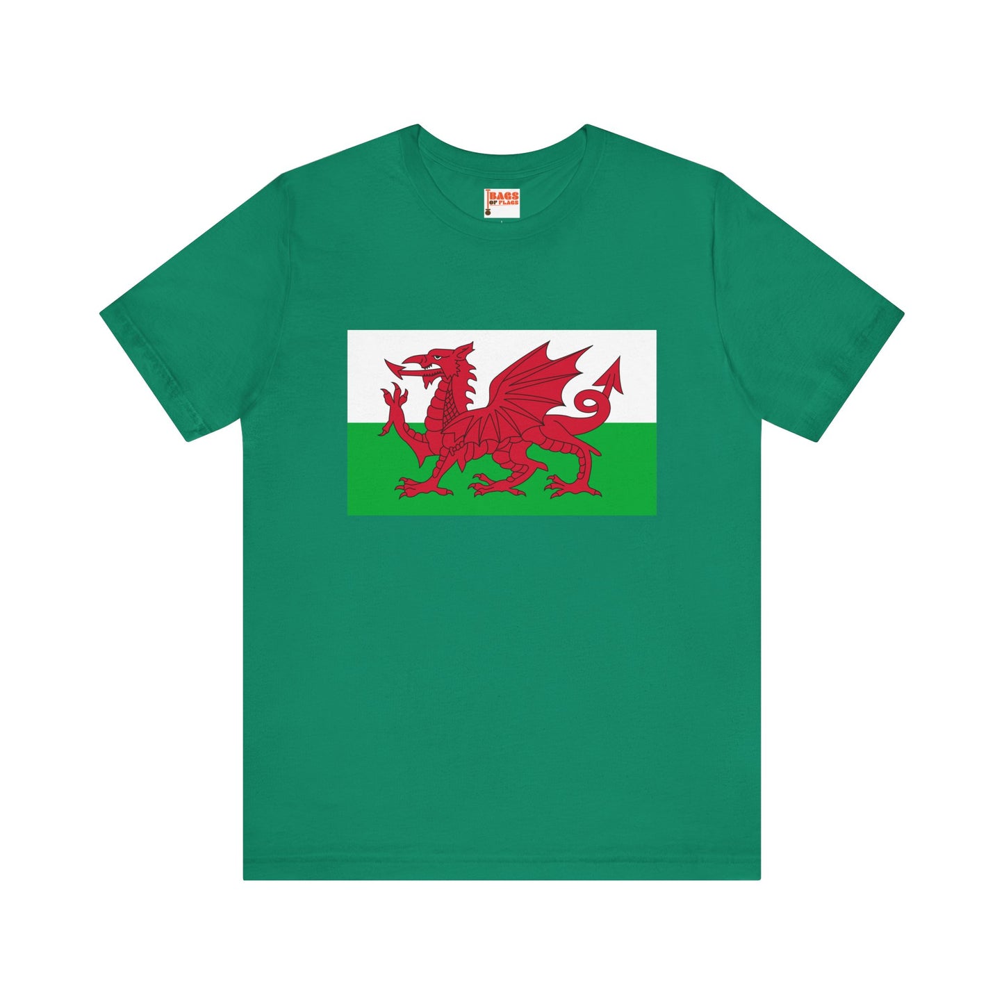 Wales Flag on T-shirt