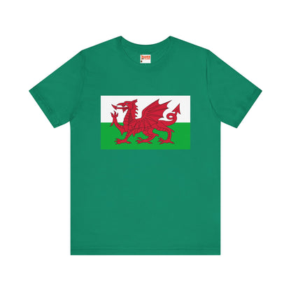 Wales Flag on T-shirt