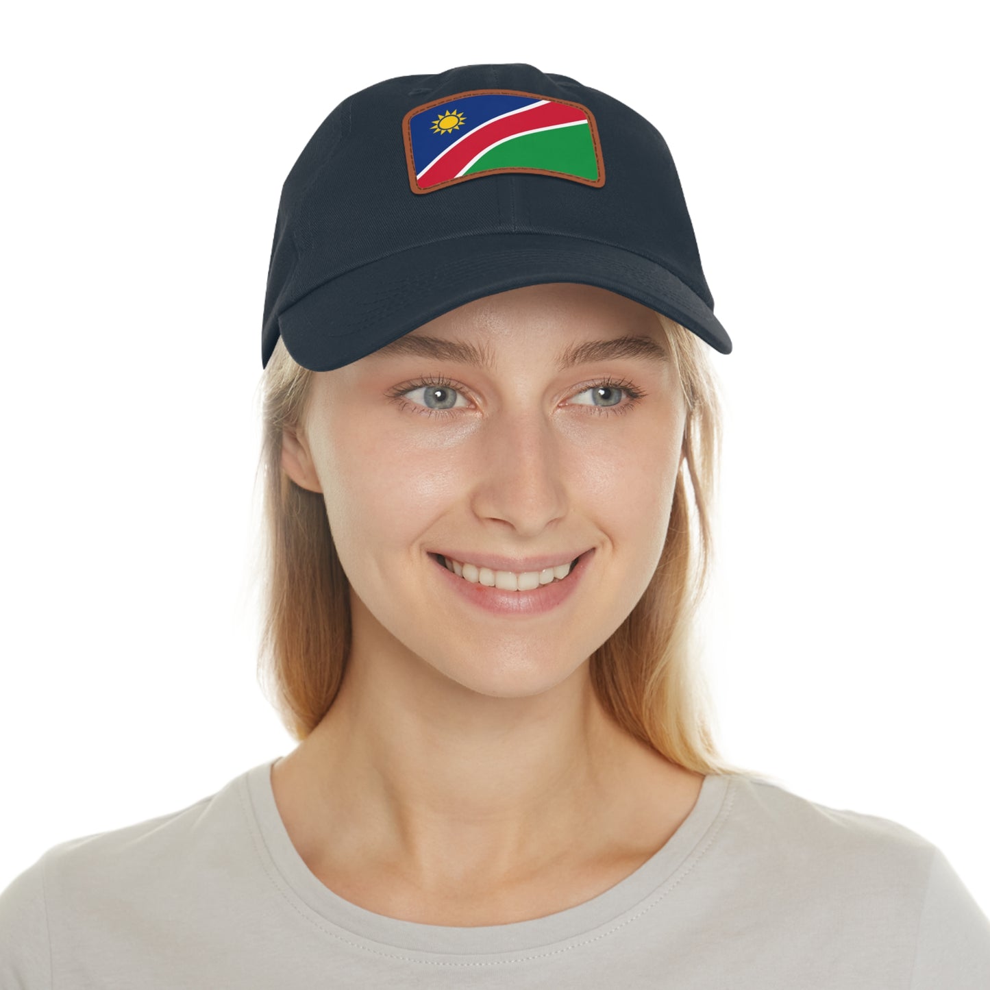Namibia Leather Patch Hat