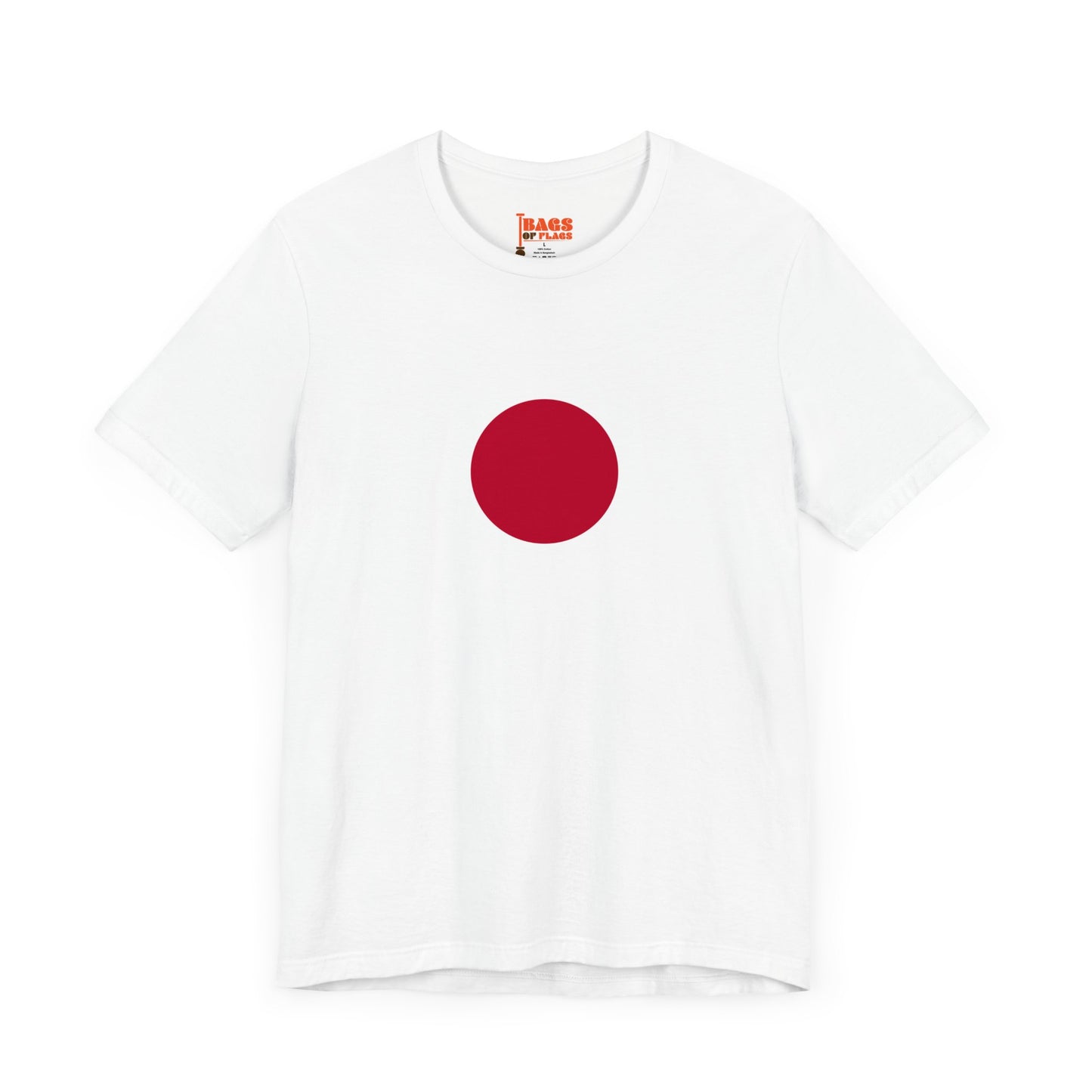 Japan Flag on T-shirt