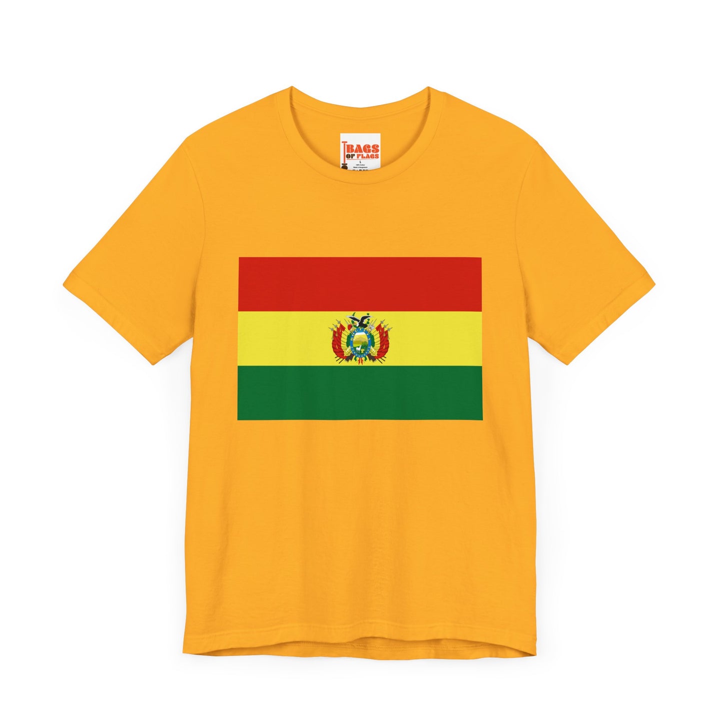 Bolivia Flag on T-shirt