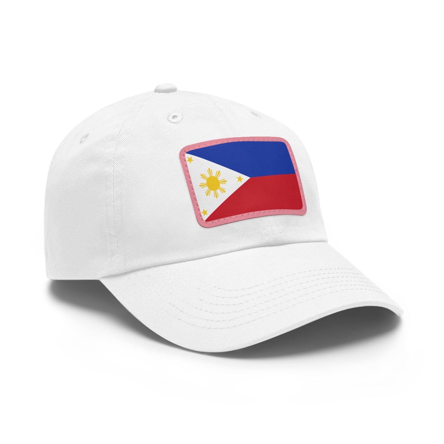 Philippines Leather Patch Hat