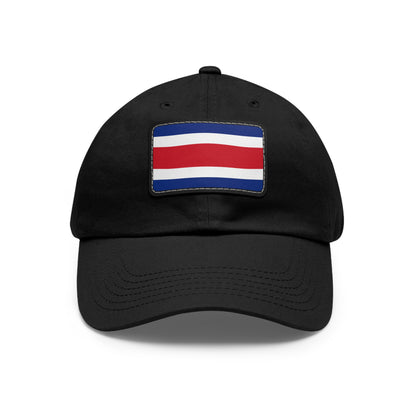Costa Rica Leather Patch Hat
