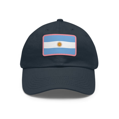 Argentina Leather Patch Hat