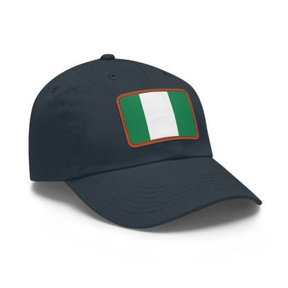 Nigeria Leather Patch Hat