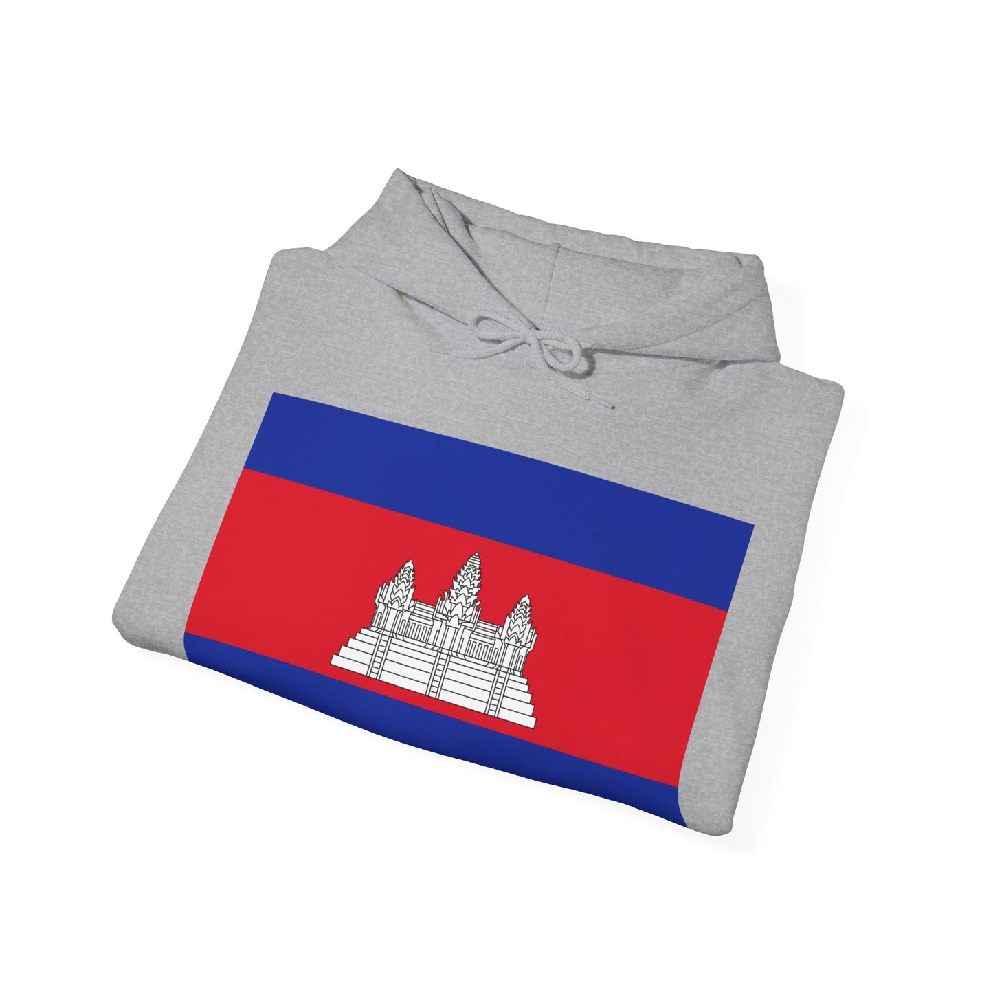 Cambodia Flag on Hoodie