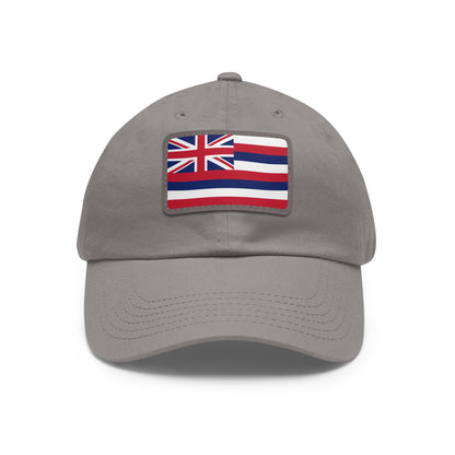 Hawaii Leather Patch Hat