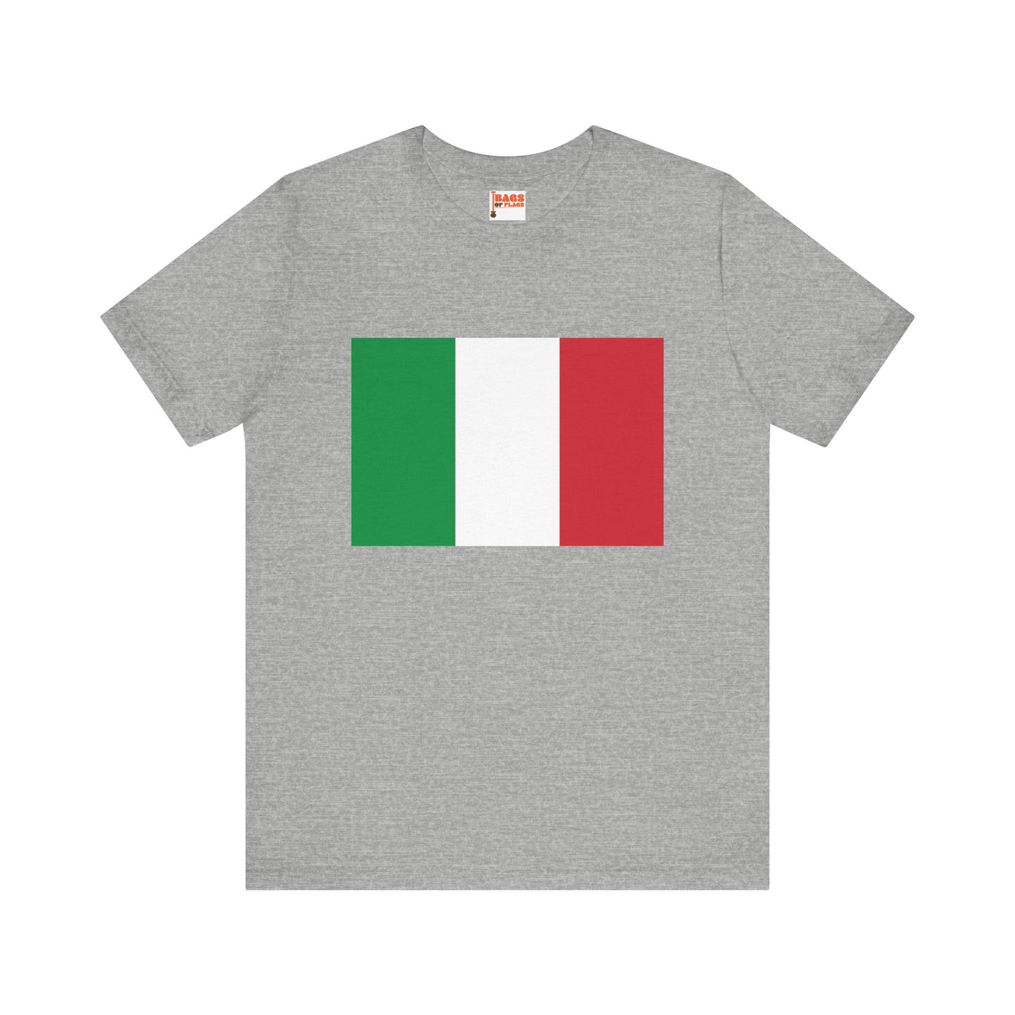 Italy Flag on T-shirt