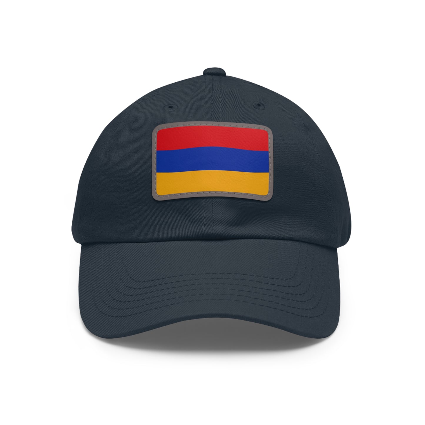 Armenia Leather Patch Hat