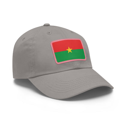 Burkina Faso Leather Patch Hat