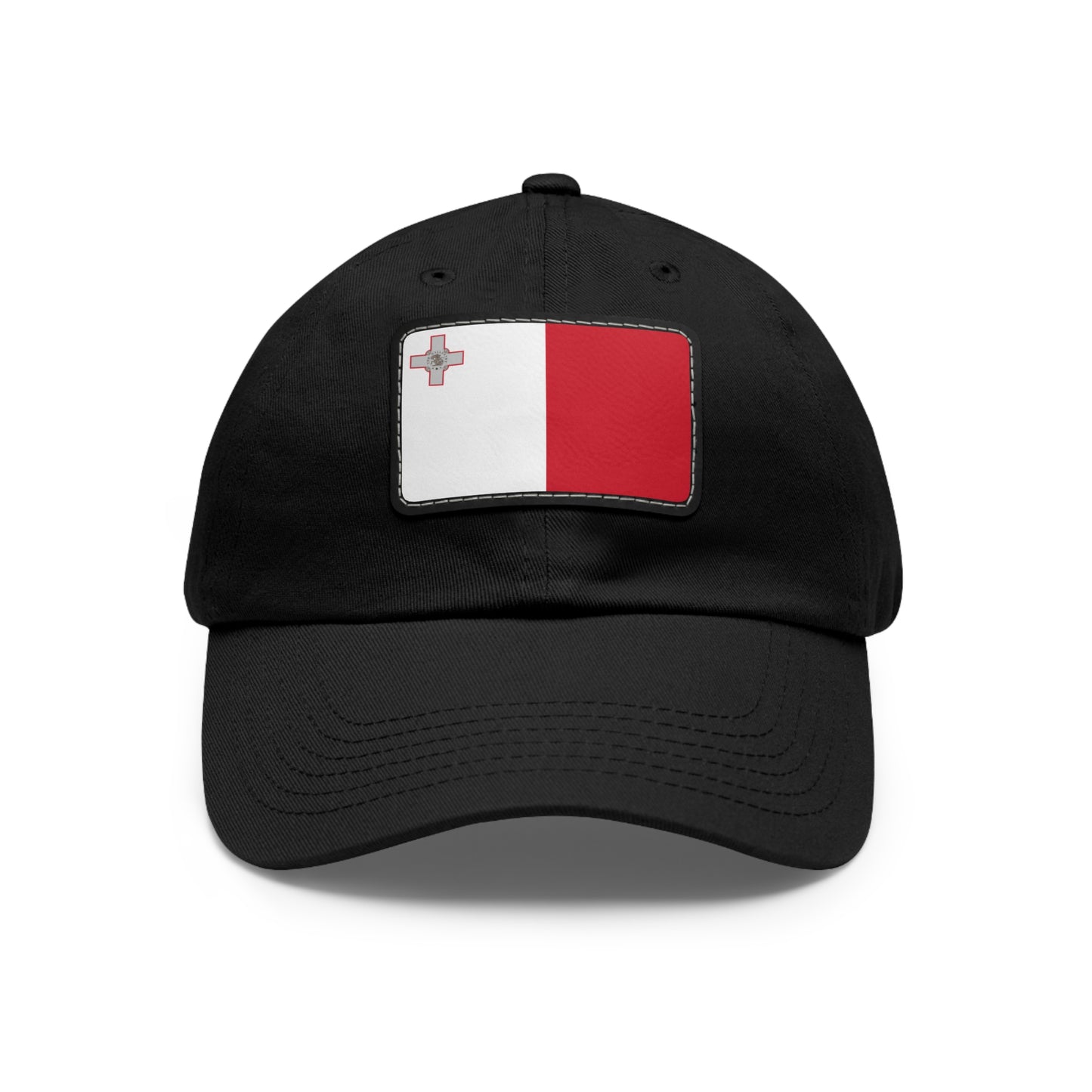 Malta Leather Patch Hat