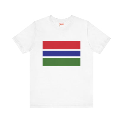 The Gambia Flag on T-shirt