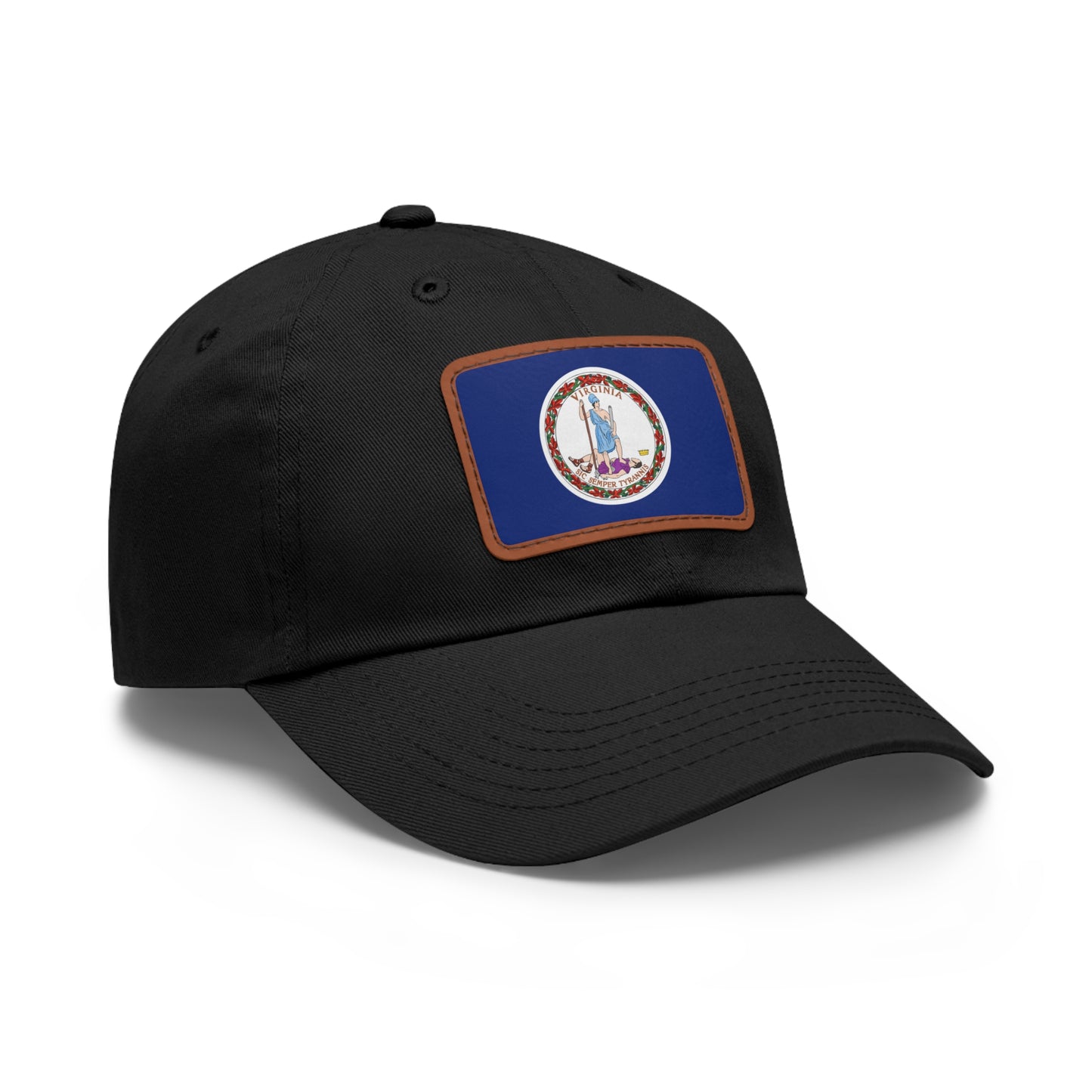 Virginia Leather Patch Hat