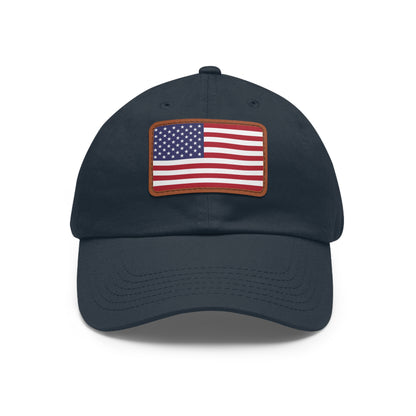 United States Leather Patch Hat
