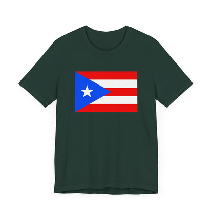Puerto Rico Flag on T-shirt
