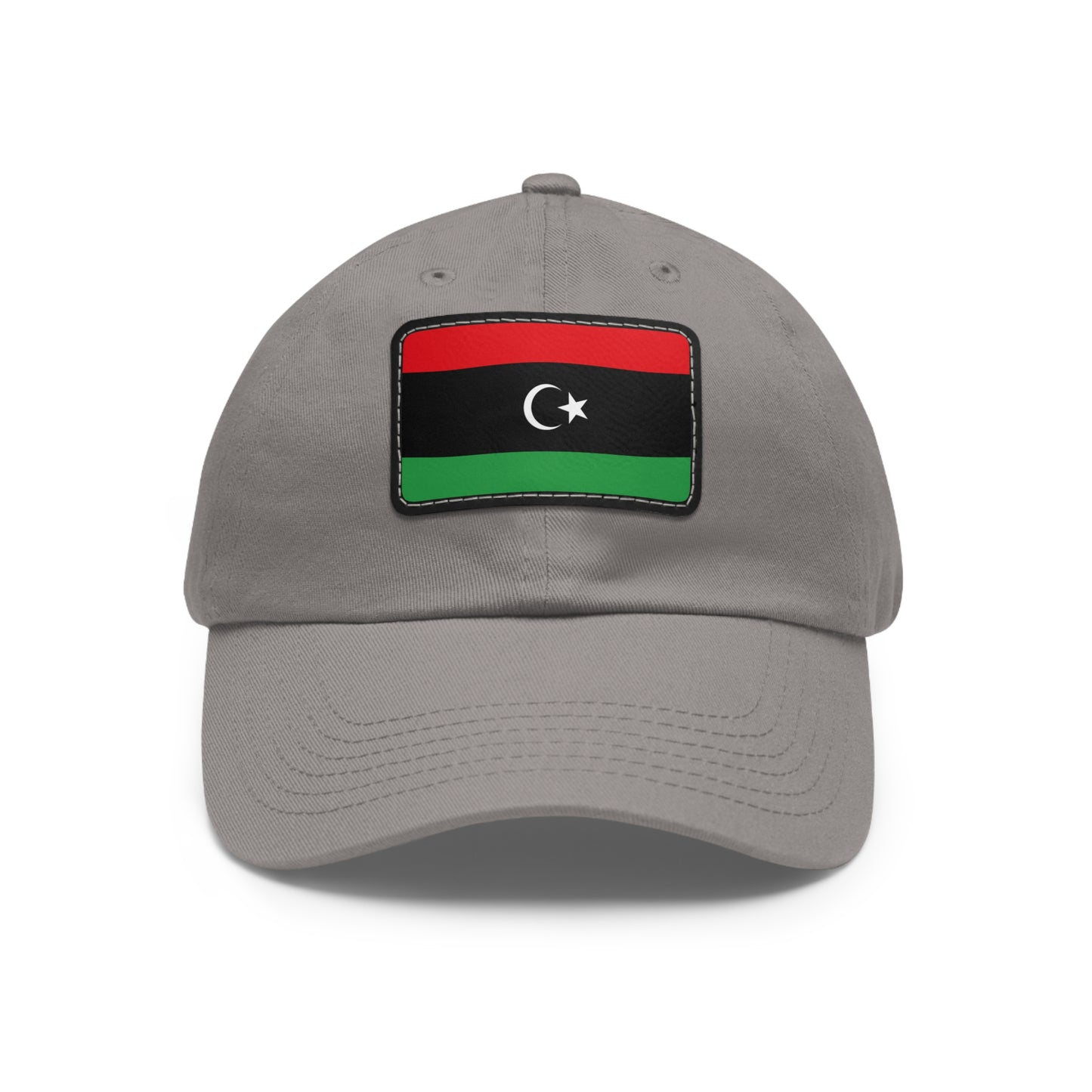 Libya Leather Patch Hat