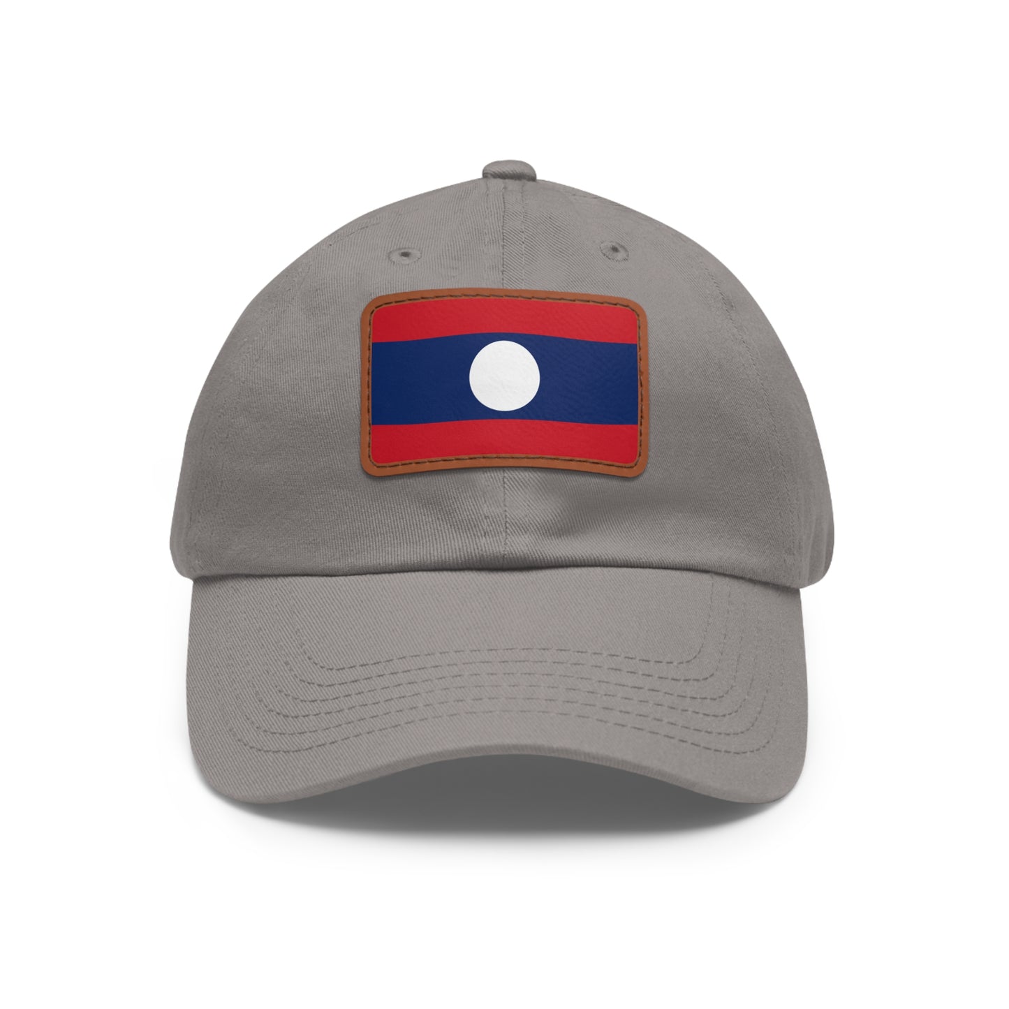 Laos Leather Patch Hat
