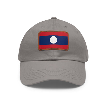 Laos Leather Patch Hat