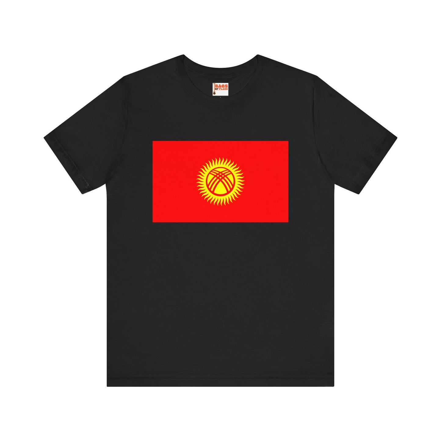 Kyrgyzstan Flag on T-shirt