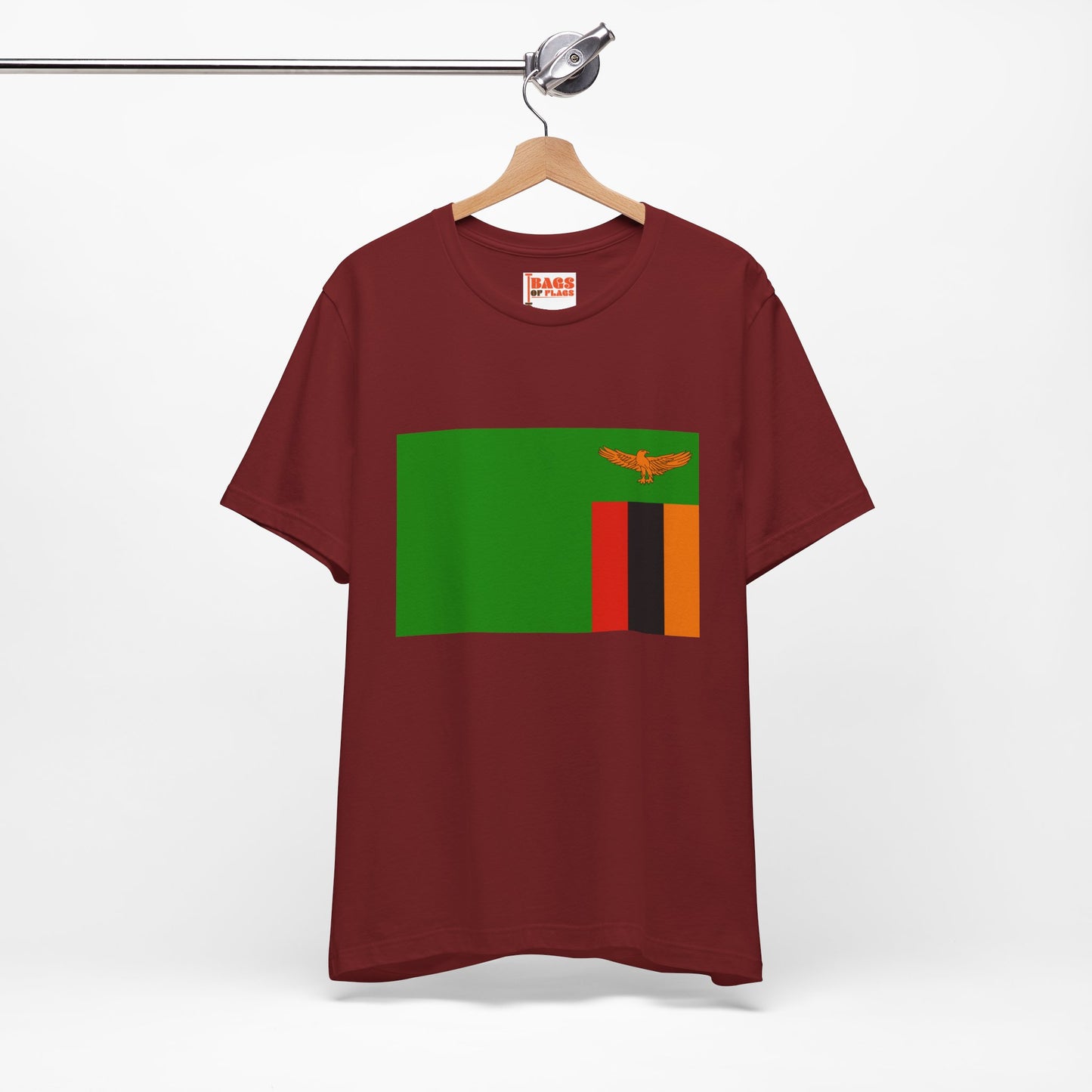 Zambia Flag on T-shirt