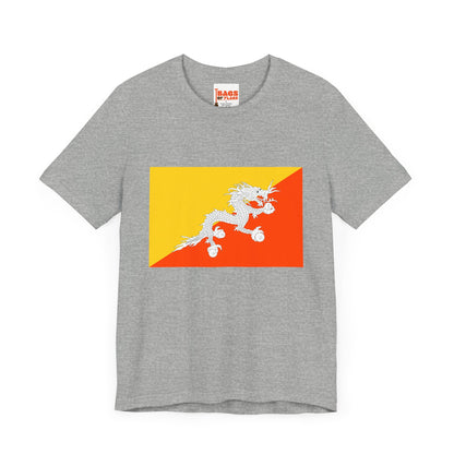 Bhutan Flag on T-shirt