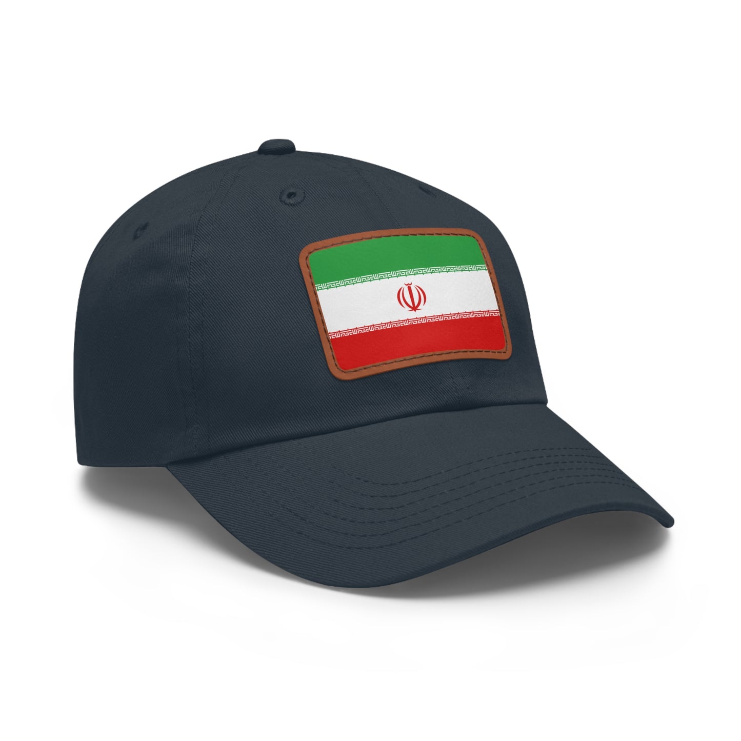 Iran Leather Patch Hat