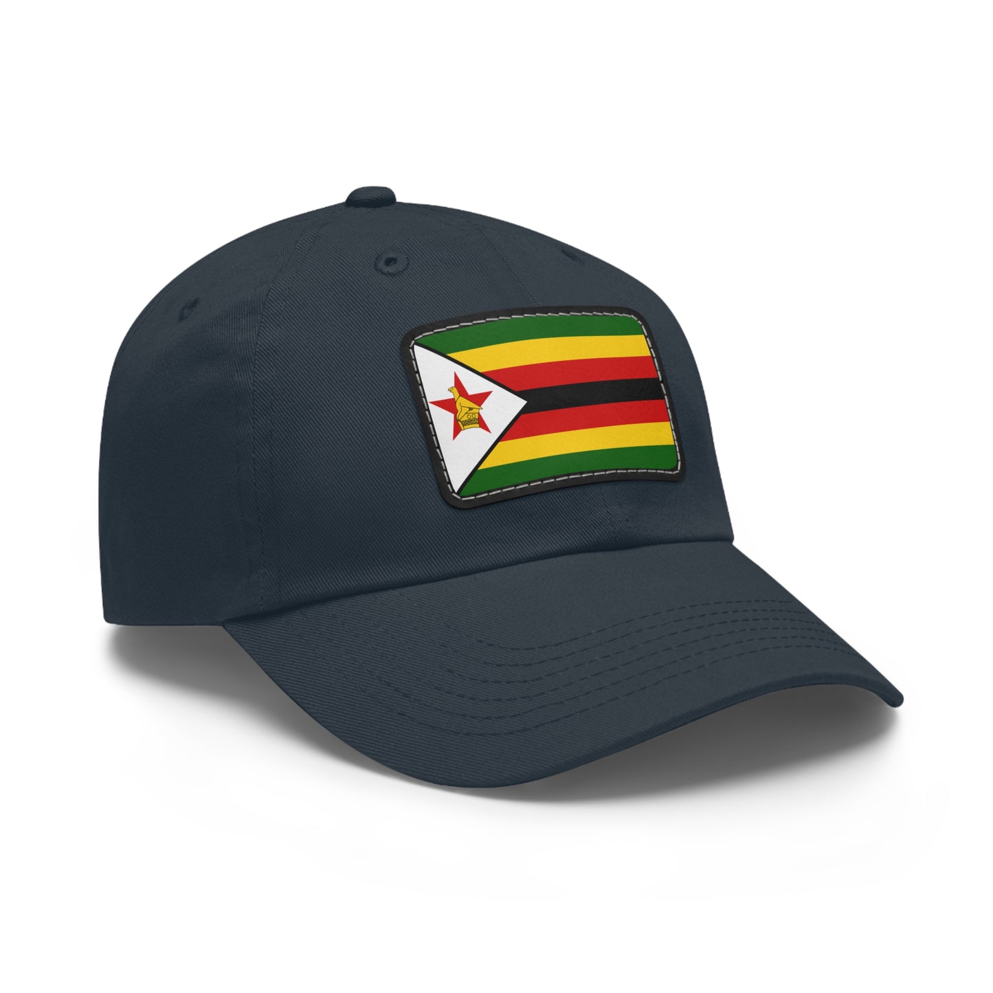 Zimbabwe Leather Patch Hat