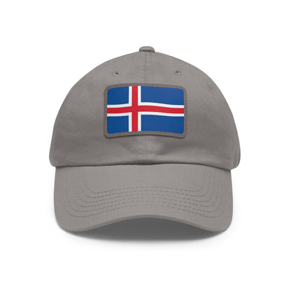 Iceland Leather Patch Hat