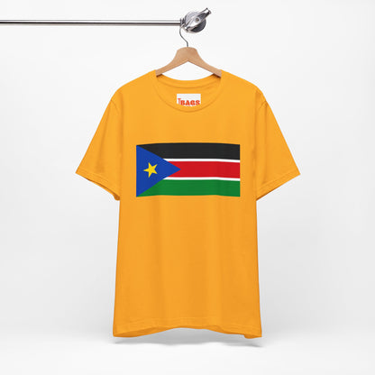 South Sudan Flag on T-shirt