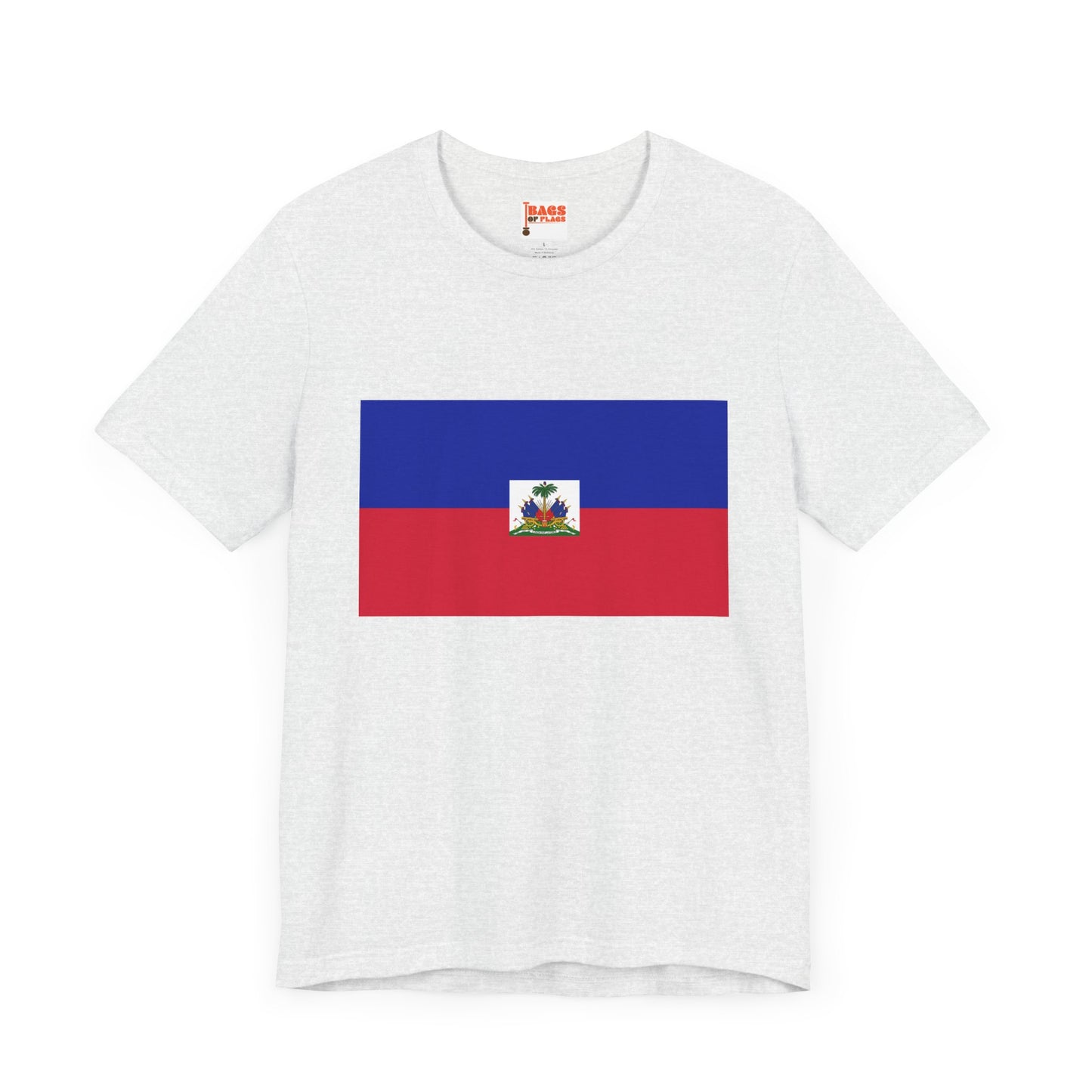 Haiti Flag on T-shirt