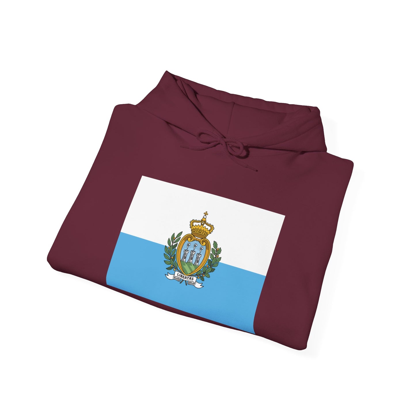 San Marino Flag Hoodies