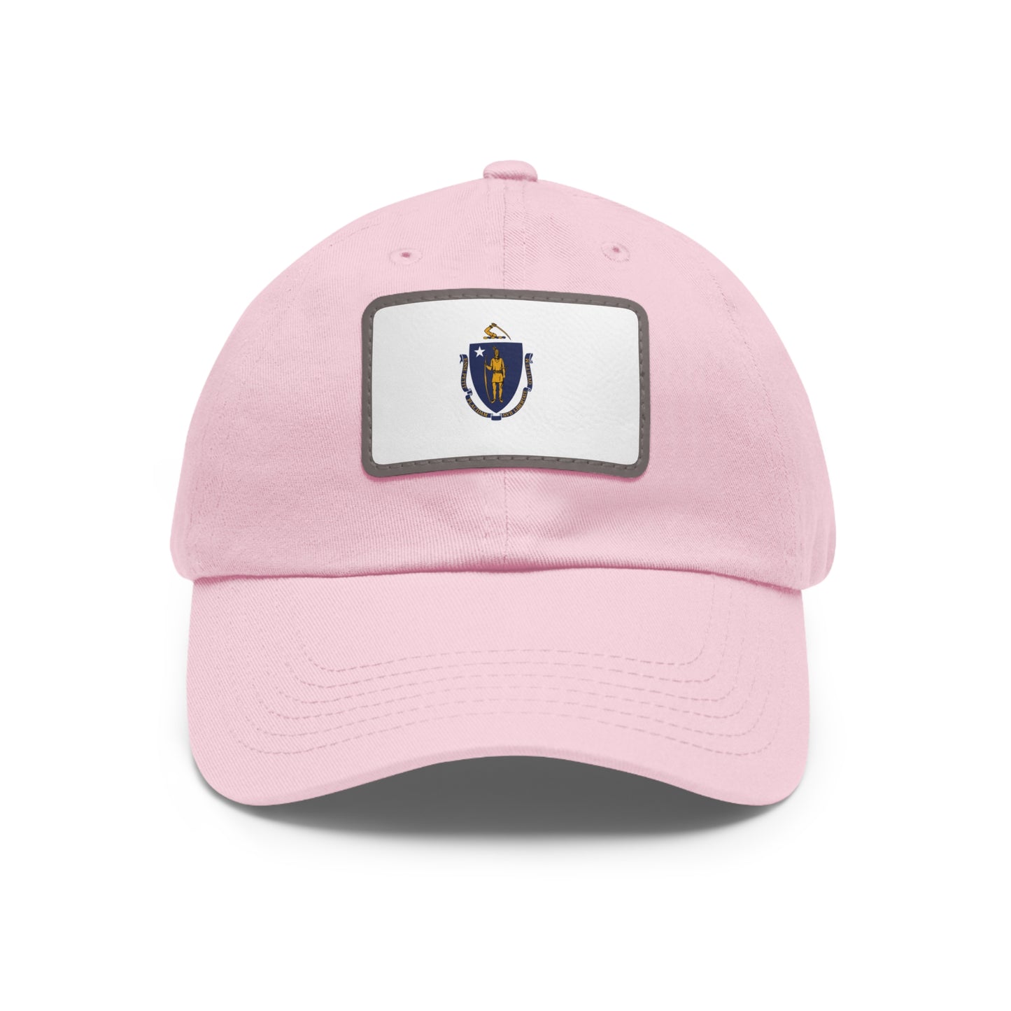 Massachusetts Leather Patch Hat