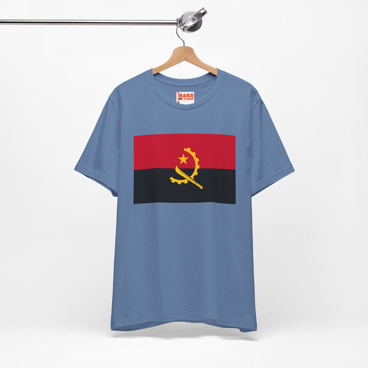 Angola Flag on T-shirt
