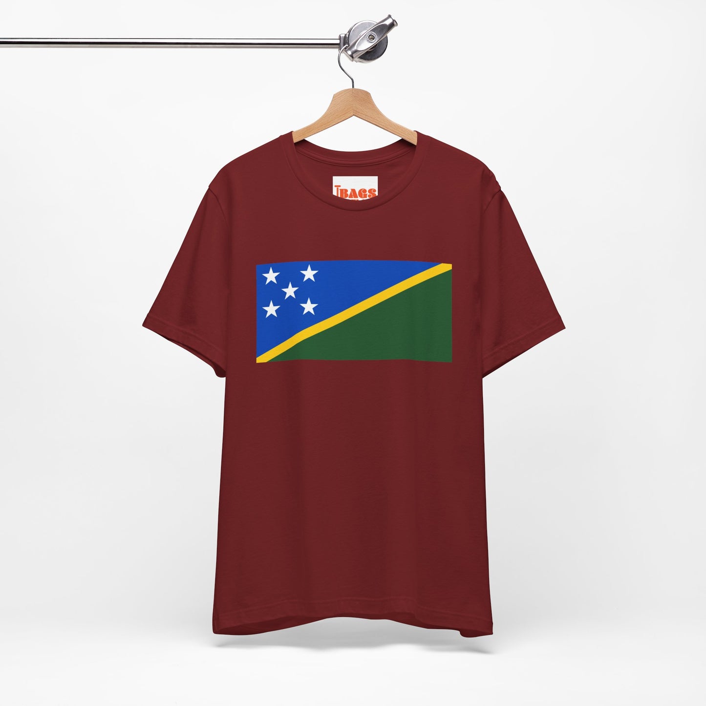 Solomon Islands Flag on T-shirt