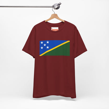 Solomon Islands Flag on T-shirt