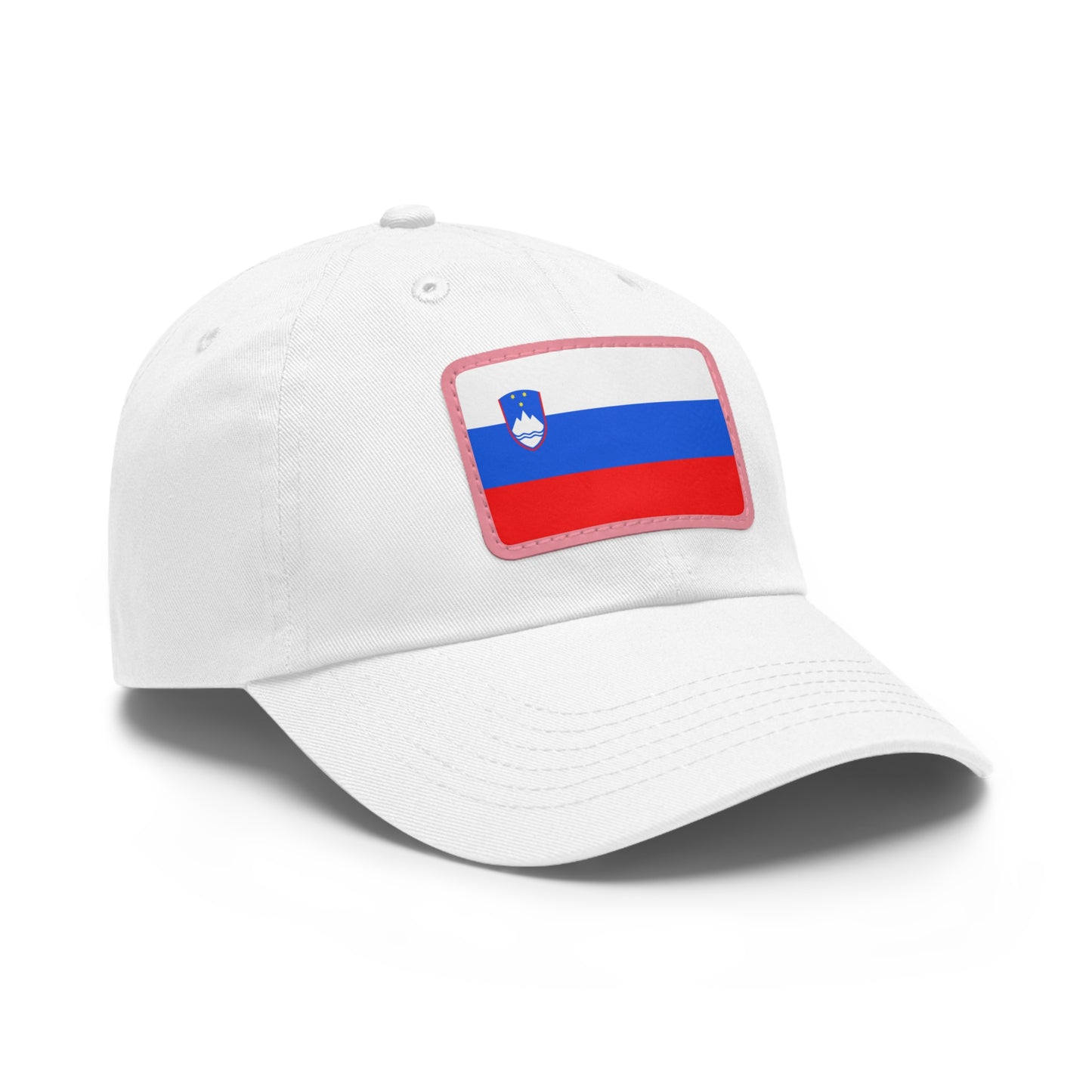 Slovenia Leather Patch Hat