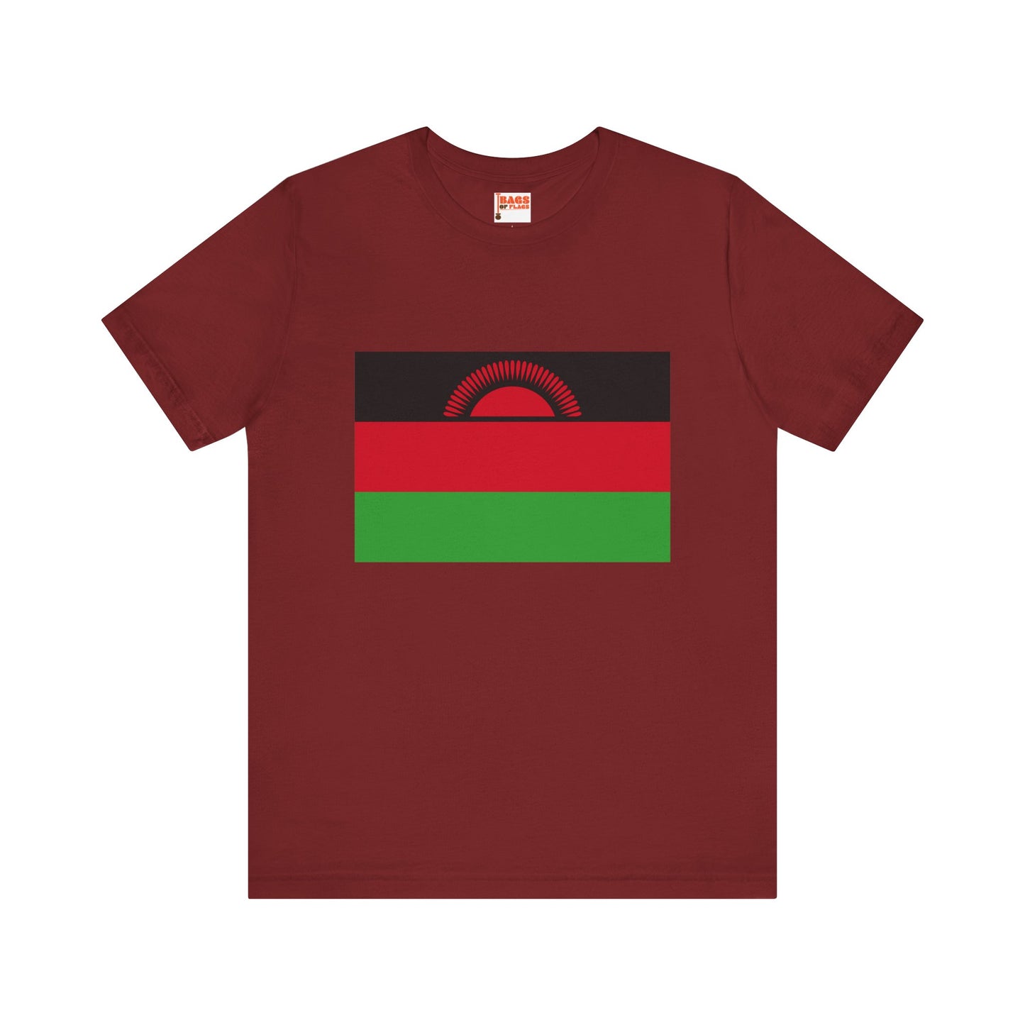 Malawi Flag on T-shirt