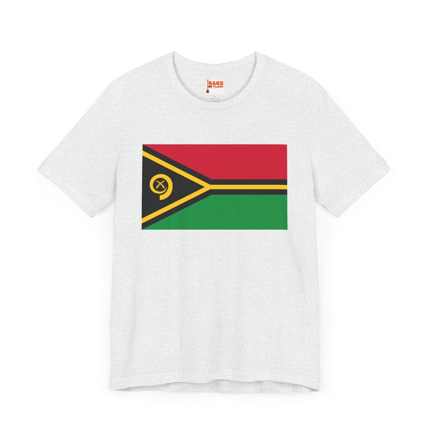 Vanuatu Flag on T-shirt