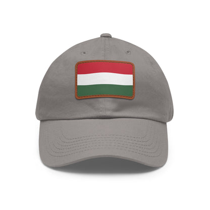 Hungary Leather Patch Hat