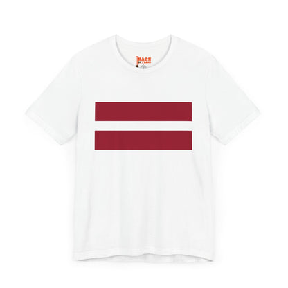 Latvia Flag on T-shirt