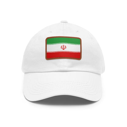 Iran Leather Patch Hat
