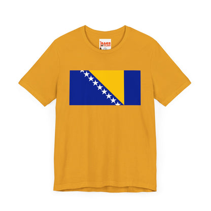 Bosnia and Herzegovina Flag on T-shirt