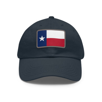 Texas Leather Patch Hat