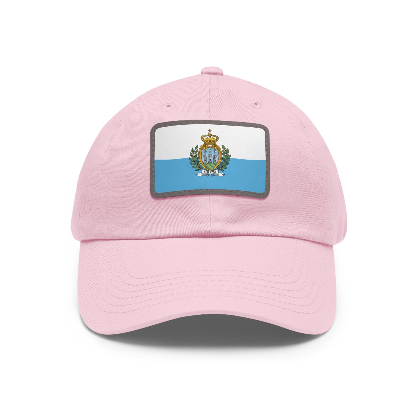 San Marino Leather Patch Hat